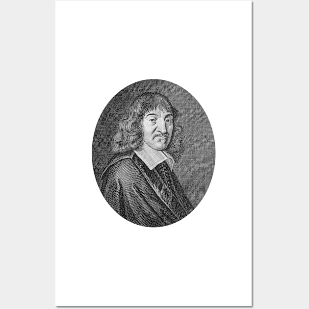 René Descartes Wall Art by camisariasj